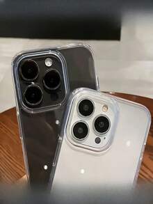 CteGlodrix Funda de teléfono transparente, minimalista y linda de alta calidad con cobertura completa y antideslizante para iPhone 17 Pro Max - transparente - Ver 12