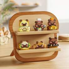 Bộ xếp hình động vật tự làm, đồ trang trí để bàn và quà tặng ngày lễ. - Nhiều màu - Xem 2