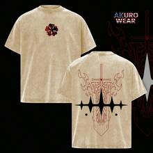 a Sword – Camiseta con Gráficos de Anime Black Clover, Camiseta Streetwear Anti-Magia, Top Unisex de Algodón Suave, Atuendo Casual Streetwear de Anime, Regalo para Amantes del Anime, Cosplay - Negro - Ver 4