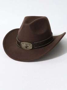 1 chiếc mũ cao bồi miền Tây cổ điển đa năng dành cho nam/nữ - Mũ chống nắng kiểu Jazz, thích hợp cho các bữa tiệc thông thường, sự kiện theo chủ đề miền Tây, tụ họp, nhập vai, lễ tốt nghiệp, các chuyến đi bộ đường dài, v.v. - mũ đội đầu - Xem 12