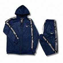 Men's Chimpa Training And Gym Set - Shirt + Pants - 藏蓝色 - 查看 1