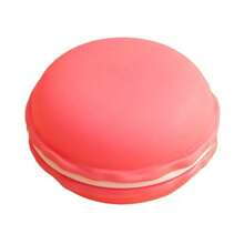 Hộp đựng trang sức hình bánh Macaron, hộp đựng phụ kiện vòng cổ và bông tai di động, hộp đựng đồ trang sức bằng nhựa cỡ lớn sáng tạo. - Nhiều màu - Xem 10