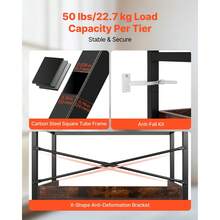 Uimoso 6-Tier Industrial Ladder Shelf Books And Plant Display Bookshelf - 1 - View 4