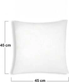 Pack Of 2 Or 4 Units.  Cojines Decorativos , Cojín Acolchado Para El Hogar, Almohadón Relleno De Fibra Hueca, Para El Sofa Or El Coche, En Todos Los Tamaños 30*50 40*40 45*45 40*60 50*50 55*55 60*60 50*70 - 白色 - 查看 39