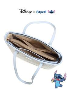 Disney 官方授权史迪奇挂饰和史迪奇印花手提袋 - 卡通印花单肩包，休闲时尚手提袋，生日礼物 - 彩色 - 查看 9