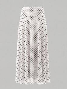 Women's Elegant Button-Up Collar Cropped Top And Elastic Waist Shorts 2 Pieces Set - White - View 5