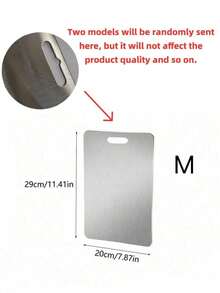 Juego de tablas de cortar de acero inoxidable - Apto para lavavajillas para mejorar tu cocina: Juego premium de tablas de cortar de acero inoxidable - Multicolor - Ver 15