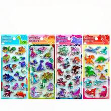 Hình dán khủng long 3D dễ thương chứa nước, hình dán thưởng cho trẻ em, hình dán lấp lánh dạng lỏng, hình dán tự làm cho bé trai và bé gái. - Nhiều màu - Xem 7
