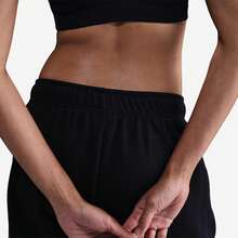 Nike NSW Club Fleece MR Pants Women's Black/White DQ5800-010 - Black - View 2