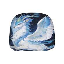 2 miếng bọc tựa đầu xe hơi in hình động vật, in hai mặt, bảo vệ tựa đầu ghế xe hơi. - Nhiều màu - Xem 11