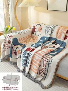 1 件户外野餐毯、露营垫、草坪地毯、便携式垫、帐篷垫、多用途桌布、露营车地毯、沙发套、盖毯、午睡毯、四季双面沙发套、靠背沙发套、全沙发套沙发套沙发套房间装饰客厅装饰 - 彩色 - 查看 14