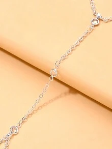 1 chiếc vòng tay đính đá hai lớp kiểu dáng mùa hè Châu Âu và Mỹ, trang sức đeo hàng ngày dành cho nữ. - Nhiều màu - Xem 6