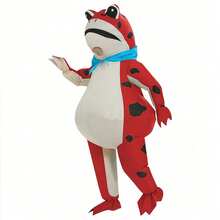 Inflatable Frog Riding Costume, Cute And Funny Doll, Christmas Party Shopping Mall Activity Prop - Multicolor - View 10