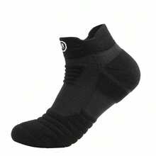 6 Pairs/3 Pairs Men's Professional Sports Socks, Suitable For Spring And Summer, Mesh Breathable Short Socks, For Running, Cycling, Basketball - Multicolor - View 9