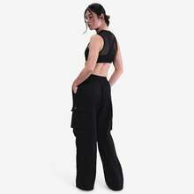 Nike NSW Street Woven Cargo Pant Women's Sail/Black HV1966-010 - màu đen - Xem 4
