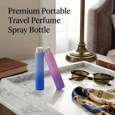4 chai xịt nước hoa du lịch 10ml có thể nạp lại, chai xịt nước hoa mini rỗng dùng để đựng dung dịch cạo râu.