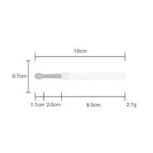 Cọ môi silicon có nắp đậy, chống bụi, đa chức năng, dùng để trang điểm mắt, tán nhũ, thoa son môi. - Nhiều màu - Xem 10