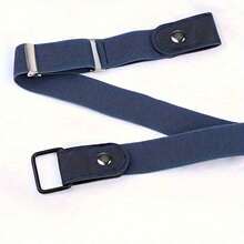 Equipped With An Elastic Waistband Set With Hidden Stretch Belts, Suitable For Casual And Formal Wear, The Vintage Style Is Ideal For Women's Daily Commuting, Birthdays, Thanksgiving, Valentine's Day, Mother's Day, Graduation Ceremonies, Parties, And Festivals, Making It A Perfect Gift Choice. - Light Blue - 查看 5