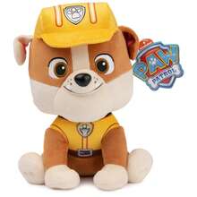 Spin Master GUND Chase Plush Toy Wearing Signature Uniform, Suitable For Children 1 Year And Up, 9 Inches - RUBBLE (Medium) - View 6