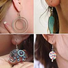 1060pcs Low Allergy Earring Making Kit, Includes Hypoallergenic Earring Hooks, Earring Posts, Butterfly Earring Backs, Earring Wires, Open Jump Rings And Other Jewelry Making Supplies - Golden/white K - View 2