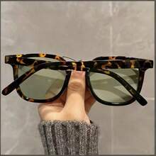 Fashion Street Snap Fashion Glasses Square Frame Multifunctional Men's And Women's Glasses - Chocolate Brown - View 2