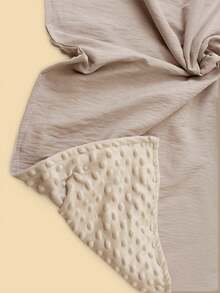 1pc Lightweight Chenille Baby Blanket, Soft & Comfortable For Spring/Summer - Multicolor - View 5