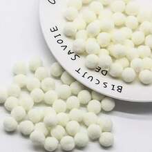 230 quả cầu bông hỗn hợp 8mm, mềm mại, bông xù, hình macaron, bông xù Giáng sinh, nhiều màu sắc, hiệu ứng chuyển màu, đồ trang trí thủ công DIY - Quả cầu lông 8mm - Xem 22