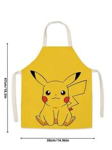 1 chiếc áo choàng vẽ tranh chủ đề Pokemon, quần áo bảo hộ khi vẽ, tạp dề không tay thời trang dành cho xưởng vẽ và sử dụng hàng ngày. - Nhiều màu - Xem 9
