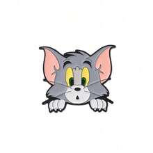 Bộ 1/6 ghim cài áo hình Tom và Jerry hoạt hình hài kinh điển của Warner Bros, huy hiệu kim loại tráng men, phụ kiện trang sức, quần áo, ba lô, quà tặng. - Nhiều màu - Xem 13