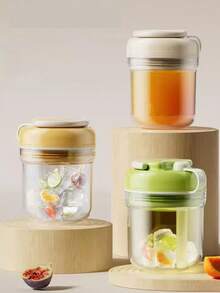 1pc 3-In-1 Ice Making Container & Water Bottle, 380ml Leakproof Portable Tumbler With Straw, One-Press Ice Release Freezer Mold, Reusable Cold Drink Cup For Summer Iced Coffee, Smoothie, Juice, Travel, Camping, Outdoor, Picnic, Home - View 6