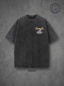 The Originator Vons Dutchs Kustom Kulture 1929 Retro Washed T-Shirt, Double-Sided Print, Premium Pure Cotton Casual Streetwear, Perfect Gift | Exquisite Design |   Loose And Comfortable |   Easy To Match | - màu đen - Xem 3