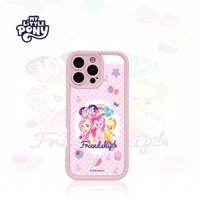 Hasbro MY LITTLE PONY Ốp điện thoại nữ màu hồng mới chính hãng, tương thích với các dòng Android: Galaxy S25 Ultra, Galaxy S24 Plus và các dòng Apple: 11 Series, 12 Series, 13 Series, 14 Series, 15 Series, 15 Pro Max, 16 Pro, 16 Pro Max. Chống trầy xước, chống trượt, chống rơi vỡ.