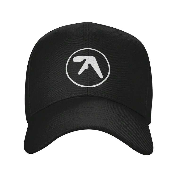 1 Piece Aphex Twin Logo Black Baseball Cap - Adjustable