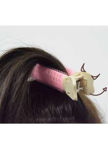 Slouchy Air Bangs Curler, Root Styling Fluffy Clip, Self-Adhesive Hair Curler Clip, Slouchy Top Of Head Styling Tool, Women Front Hairline Styling Clip Headpiece, Fluffy Bangs Clip, Air Bangs Clip High Crown Hair Clip, Seamless Hair Clip,Travel,Birthday - Multicolor - View 8