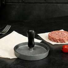 Hamburger Patty Mold, Sandwich Maker Tool, Beef Patty Maker, Breakfast Patty Mold, Hamburger Press, Chicken Patty Maker - Black - View 3