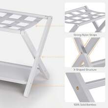 Luggage Racks - White - View 4