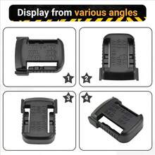 6 Giá đỡ pin, giá lưu trữ pin, giá treo bảo vệ pin cho máy Black&Decker dùng pin 18V và 20V - 6 cái - Xem 3