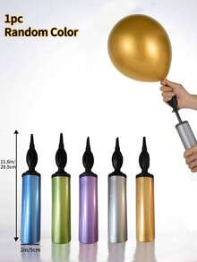 4pcs Manual Balloon Pump, Portable Handheld Balloon Inflator, Suitable For Party Balloons - A - View 5