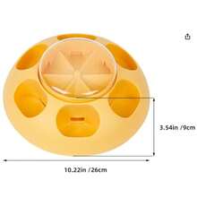 New Cross-Border Pet Automatic Press Leakage Food Dispenser, Funny Dog Bounce Food Training Toy - Pink - View 2
