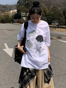 Women T-Shirts - White - View 2