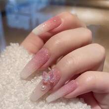 2pcs Snowflake Sea Salt Crystal Diamond Powder Super Fine Super Flash Sugar Nail Art Powder DIY Nail Art Nail Art Charm Snowflake Nail Art - 2 box - 查看 6