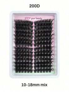 [Lowest Price In 30 Days]Hinarin Fluffy Lash Clusters 60D+80D+100D/60D+80D+100D+120D/40D+60D+80D/80D/200D Individual Eyelash Thick Cluster Eyelash Extensions D Curl Lashes Clusters 508Pcs/256Pcs/295Pcs/300Pcs/320Pcs/280Pcs/168Pcs/60Pcs Individual Lashes 9-18MM Wispy Cluster Lashes Random Delivery - D - 查看 10