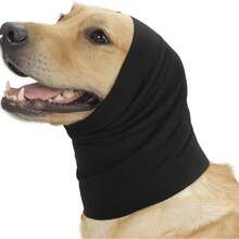 1 protetor de orelha para higiene de cães, altamente elástico, macio, quente, com redução de ruído e alívio do estresse. Acessórios para animais de estimação: gorro, cachecol e protetor de orelha. - Multicolorido - Ver 3