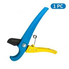 CILIA 1个PVC管材切割器，塑料管材切割器，重型水管剪刀，带安全锁 - PVC切割器 - 查看 8