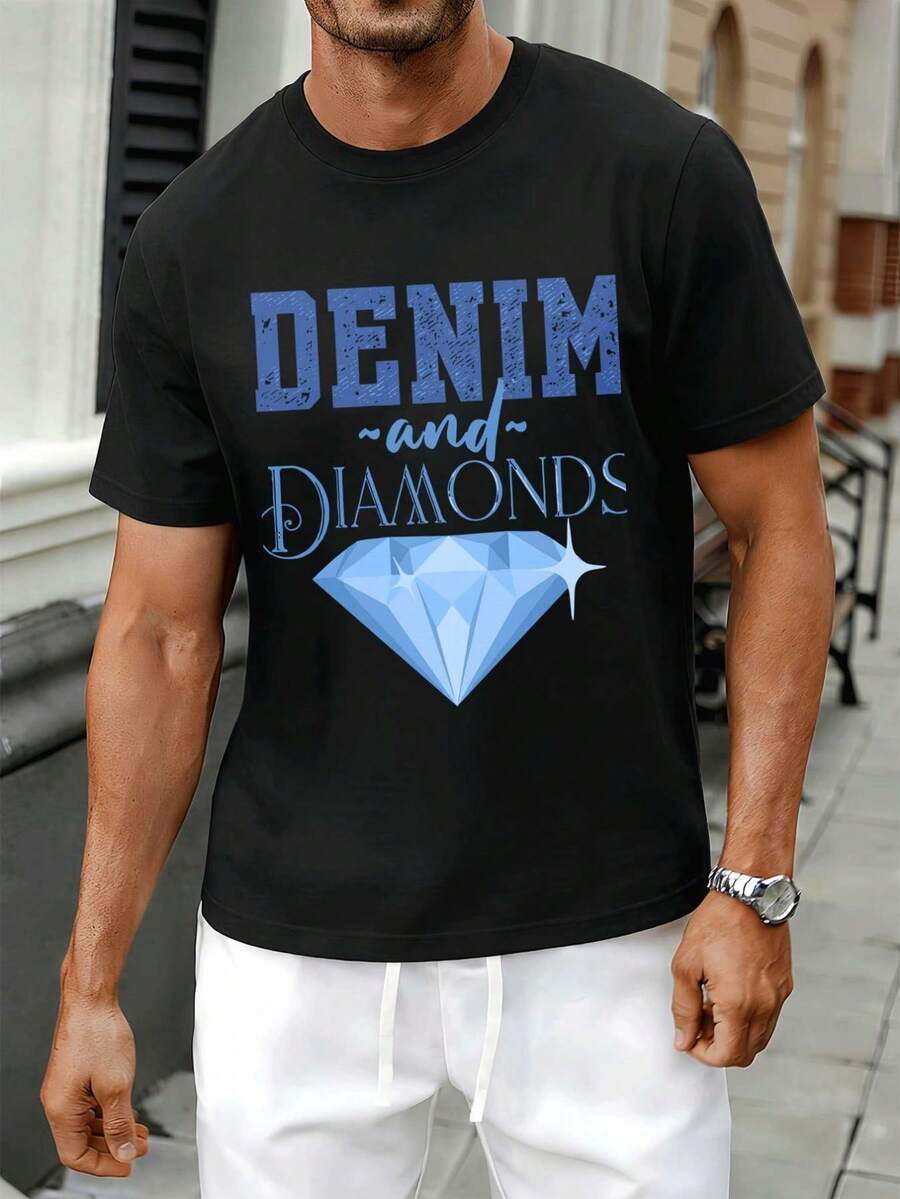 Men T-Shirts - Black - View 1