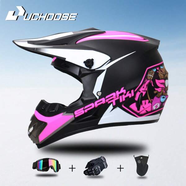 DOT Adult Female Men Helmets Motocross Kask Cross Downhill Soporte Casco Off Road Helmet Racing Classic Motorcycle Original