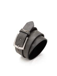 1 chiếc thắt lưng da PU nam có khóa, kiểu dáng giản dị, đa năng, phù hợp cho mặc hàng ngày. - BH1035-2 - Xem 6