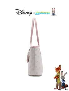 Disney Judy Rabbit 联名款女士商务休闲包，简约大容量单肩包，时尚百搭，适合工作、通勤和休闲场合。 - 彩色 - 查看 5