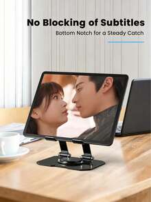 Carbon Steel Foldable Universal Tablet Stand, Heat Dissipation Support - View 1