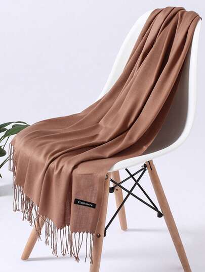 1 chiếc khăn choàng nữ, 190*70cm, khăn choàng ngoài trời màu trơn cổ điển chống gió, khăn mỏng thời trang unisex, thích hợp cho phòng máy lạnh, khăn choàng ấm cỡ lớn, đi biển, đi nghỉ mát